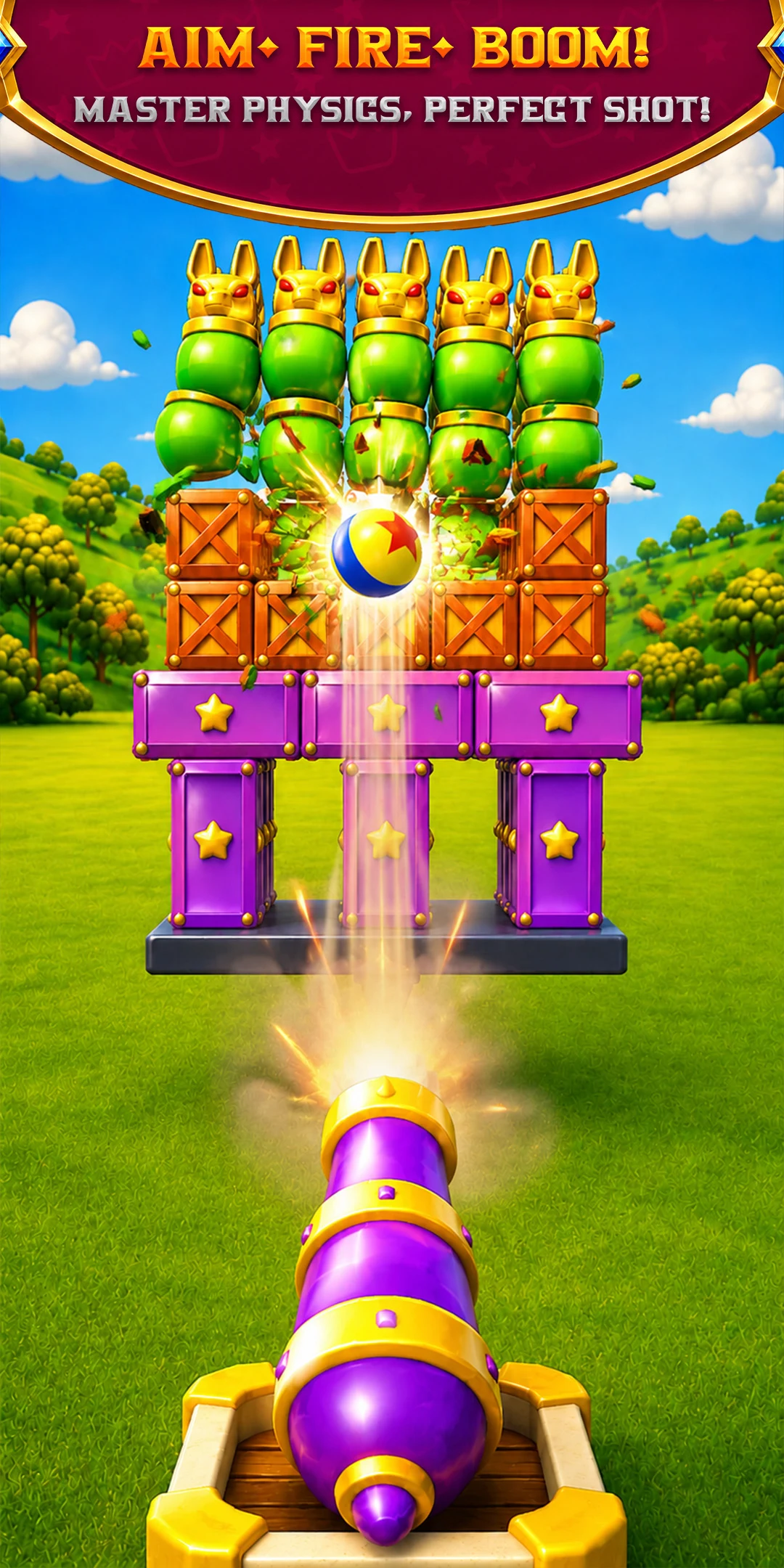 Tap Smash - Hit Objects Puzzle screenshot