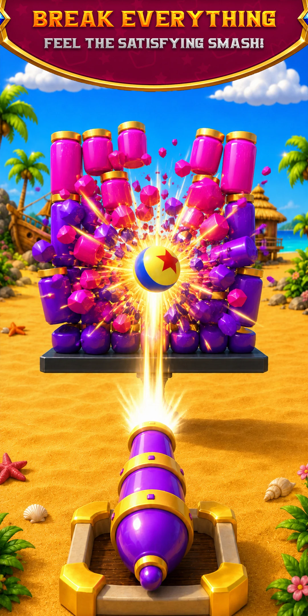 Tap Smash - Hit Objects Puzzle screenshot